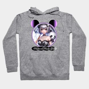 Patchwork Panda Girls Hoodie